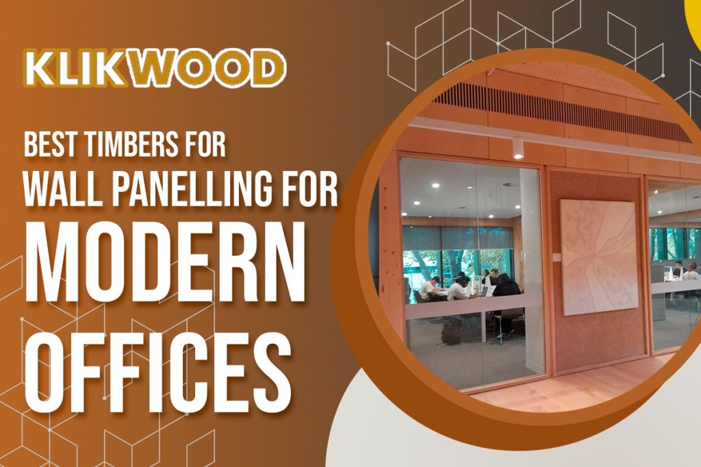 Timber wall panelling by Klikwood