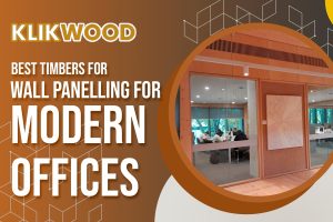 Timber wall panelling by Klikwood